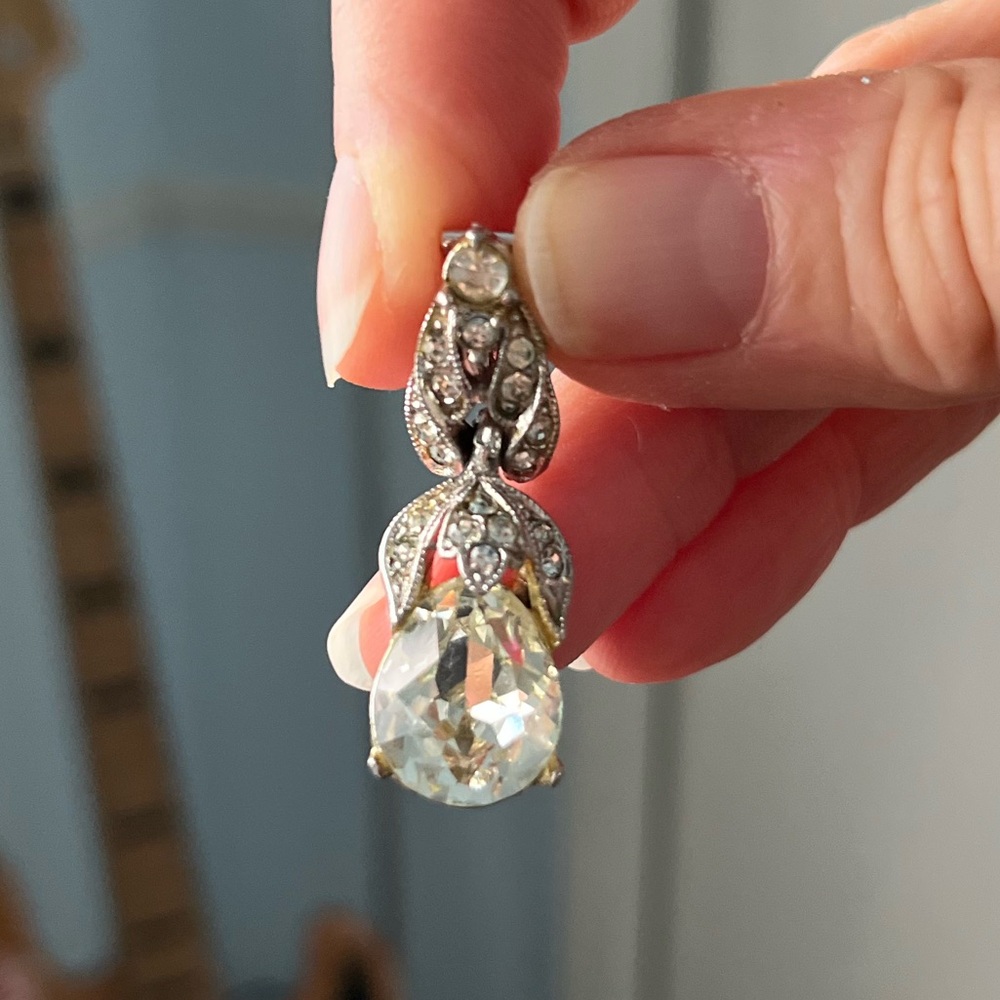 Vintage Bogoff Clip-On Earrings circa 1950’s